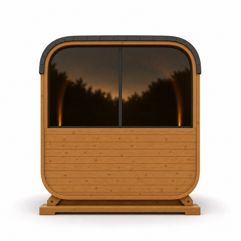 Panoramic rear glass
