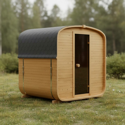 Garden Sauna  180 cm with Electric Stove