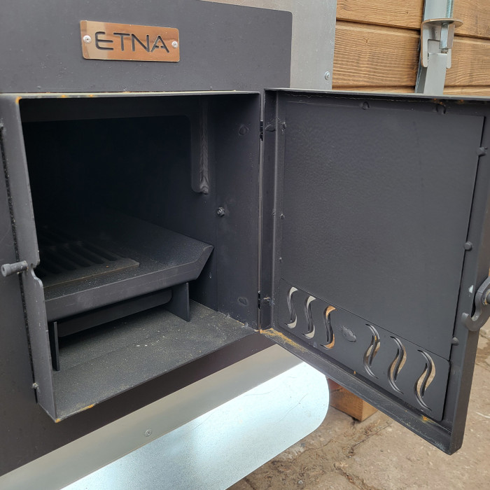 Cube Sauna 340cm with Wood-Burning Stove - Compact 4-6 Person Outdoor Garden Sauna 