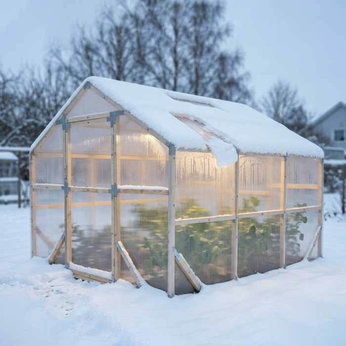 Wooden Greenhouse CASA