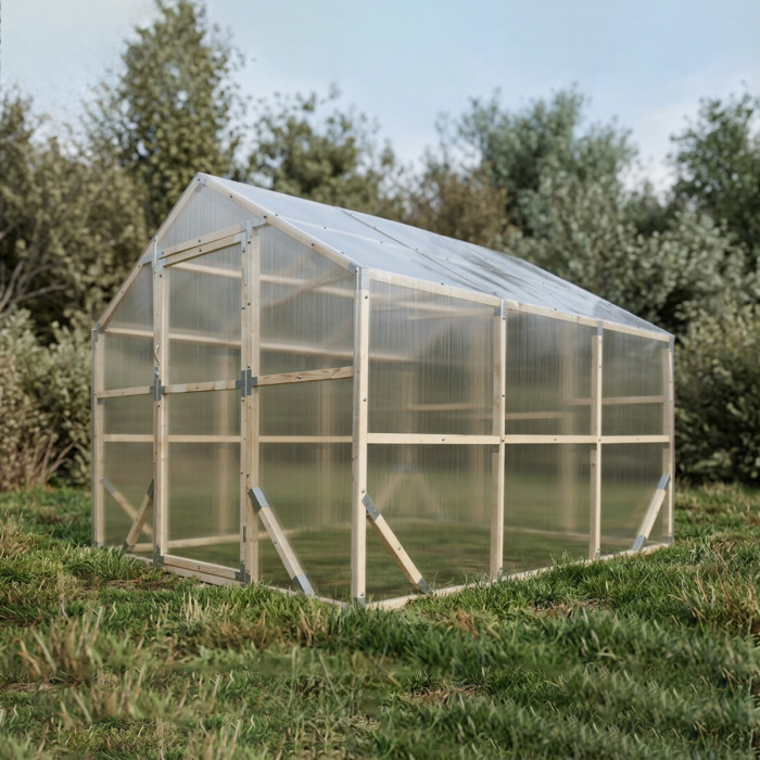 Wooden Greenhouse CASA