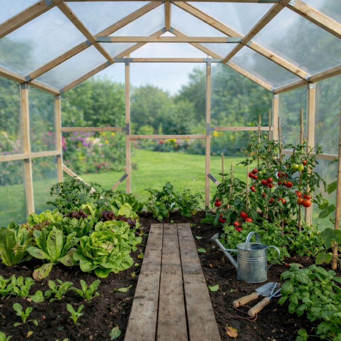 Wooden Greenhouse CASA
