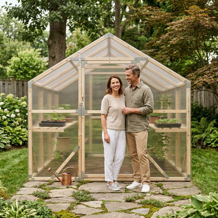 Wooden Greenhouse CASA
