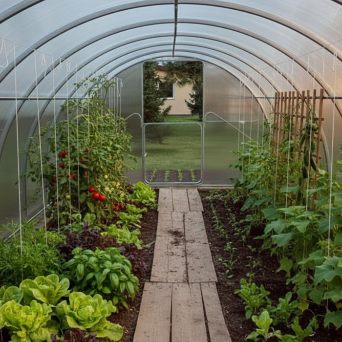 Modular Steel Tunnel Greenhouse | Width 3.14m