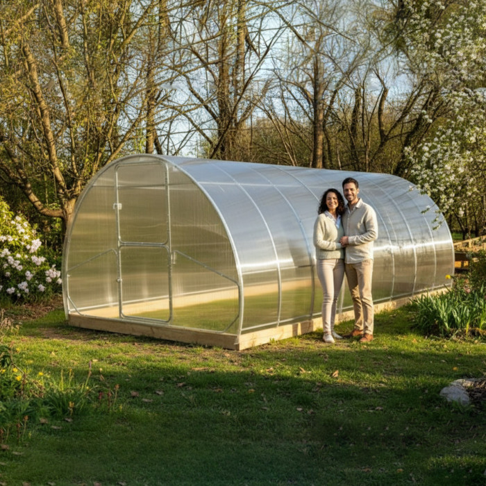 Modular Steel Tunnel Greenhouse | Width 3.14m