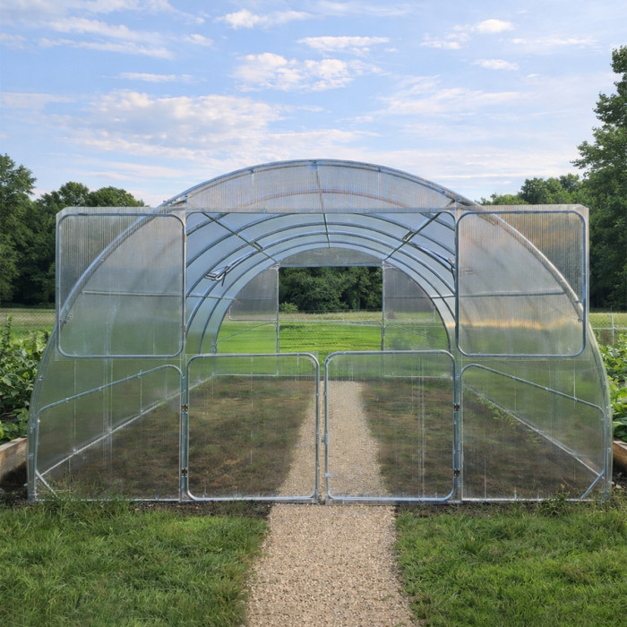 Modular Steel Tunnel Greenhouse | Width 4m