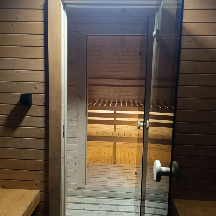 Cubeline Sauna 340 cm Electric Heater 4–6 Person