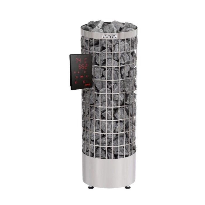 Harvia PC90E Electric Heater with Wi-Fi Controller Upgrade — 9 kW