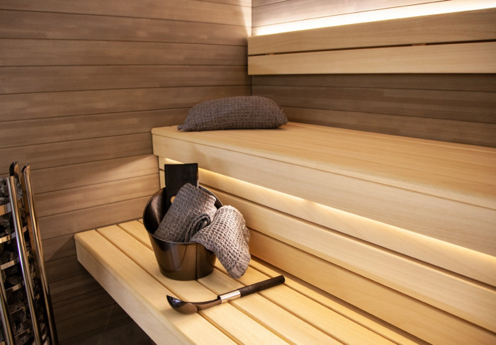 Harvia Black Steel Sauna Accessory Set
